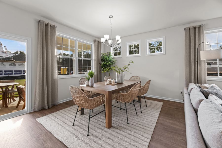 Furnished interior in a model home at Bayberry Park in New Bern (Image 25). Furnished interior in a model home at Bayberry Park in New Bern (Image 25).