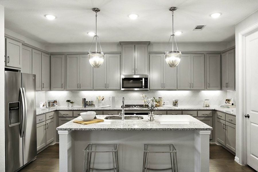 Plan 1523 in Lilyana Kitchen Photo by American Legend Homes