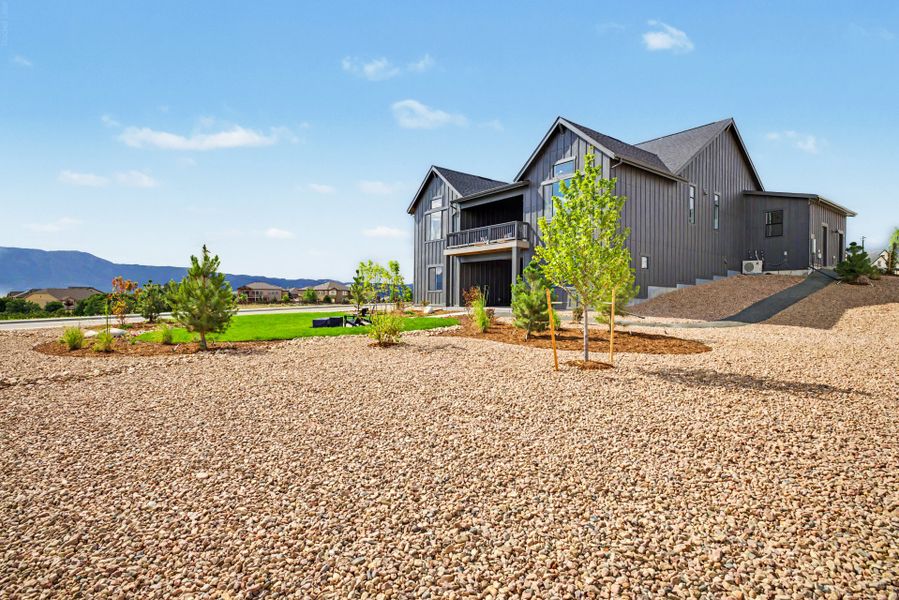 Front exterior of a home in the Jackson Creek community, located in Monument, CO (Image 32).
