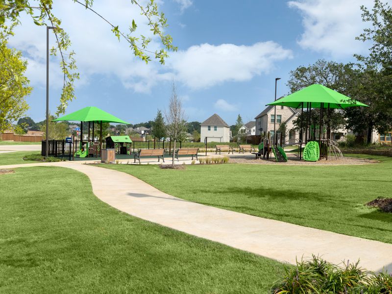 Community amenity available to residents of Ashford Park - Texana Series in Corinth (Image 12).