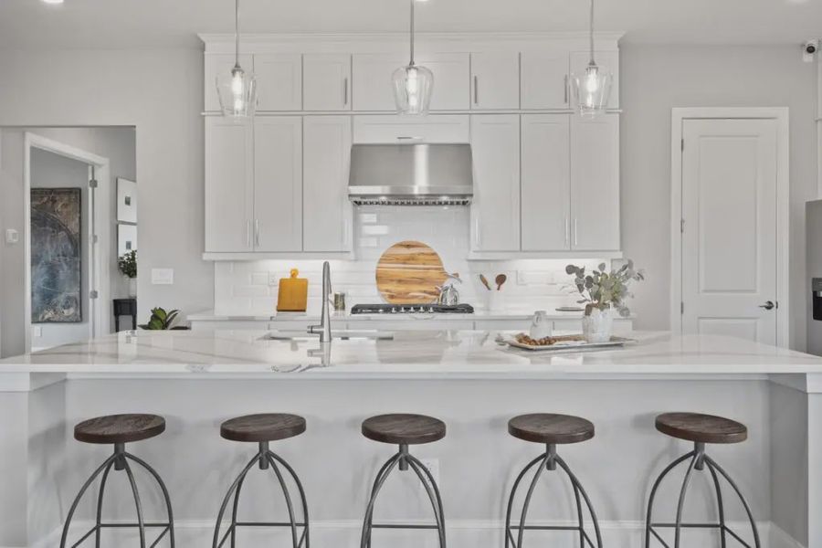 Furnished interior in a model home at The Reserve at Bells Ferry in Kennesaw (Image 59).