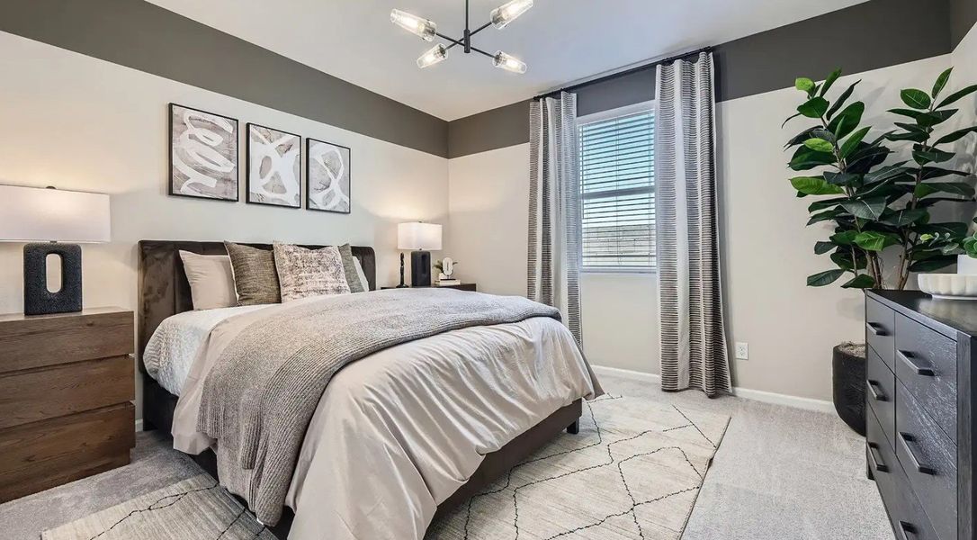 Furnished interior in a model home at Bella Vista Farms: Gateway IV in San Tan Valley (Image 6).