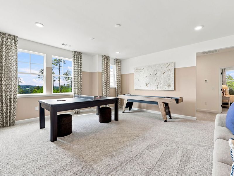 Furnished interior in a model home at Montrose in Aberdeen (Image 20).