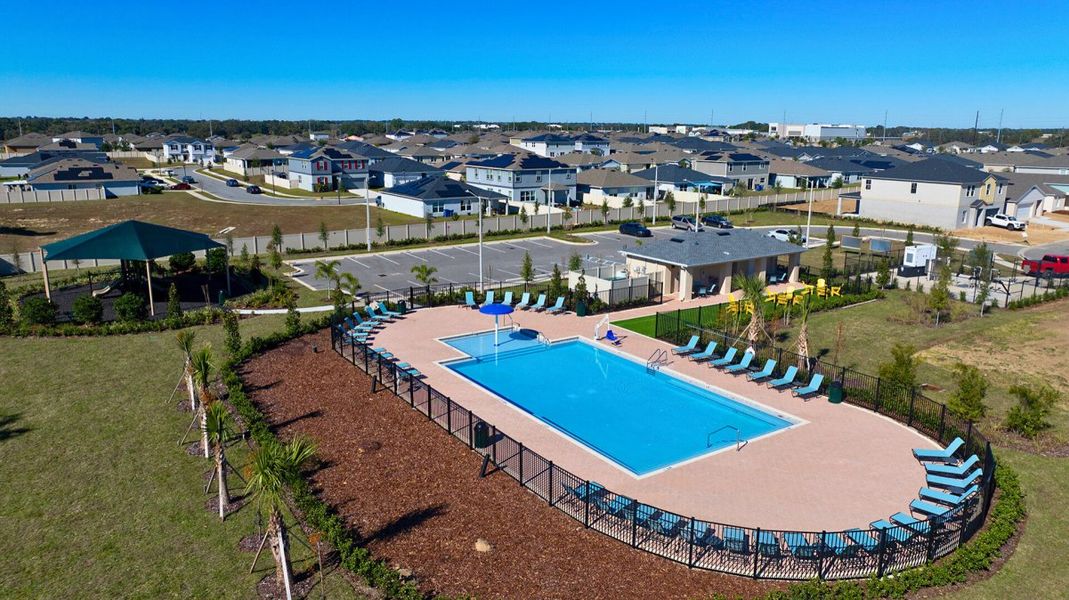 Aerial view of the Lawson Dunes community in Haines City, FL, showing layout and nearby surroundings (Image 1). Aerial view of the Lawson Dunes community in Haines City, FL, showing layout and nearby surroundings (Image 1).