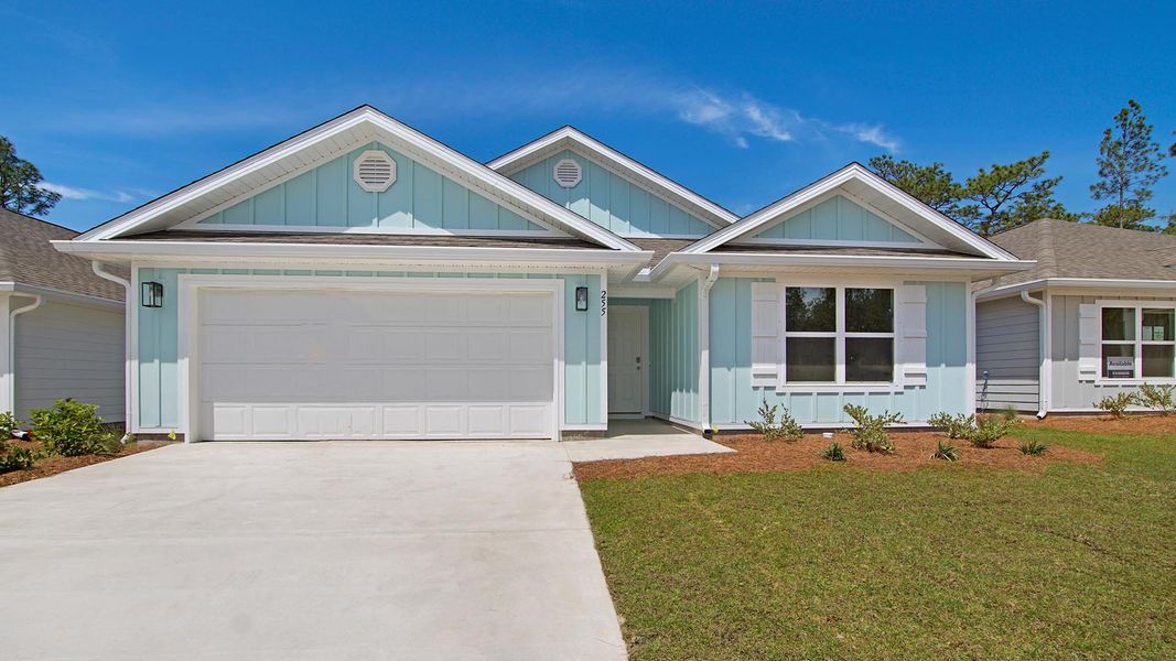Front exterior of a home in the Ashton Park Phase III community, located in Freeport, FL (Image 4).