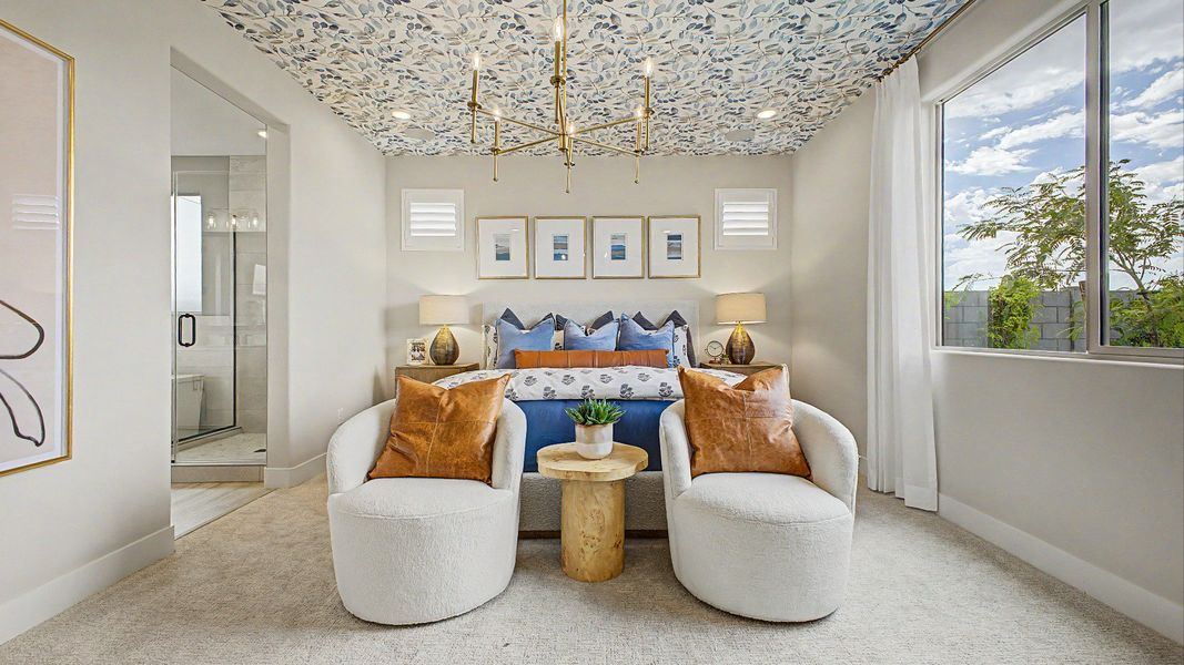 Furnished interior in a model home at Saguaro Hills at Vistancia in Peoria (Image 23). Furnished interior in a model home at Saguaro Hills at Vistancia in Peoria (Image 23).