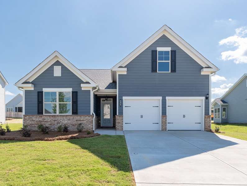Front exterior of a home in the Stone Brooke community, located in Gray, GA (Image 4). Front exterior of a home in the Stone Brooke community, located in Gray, GA (Image 4).
