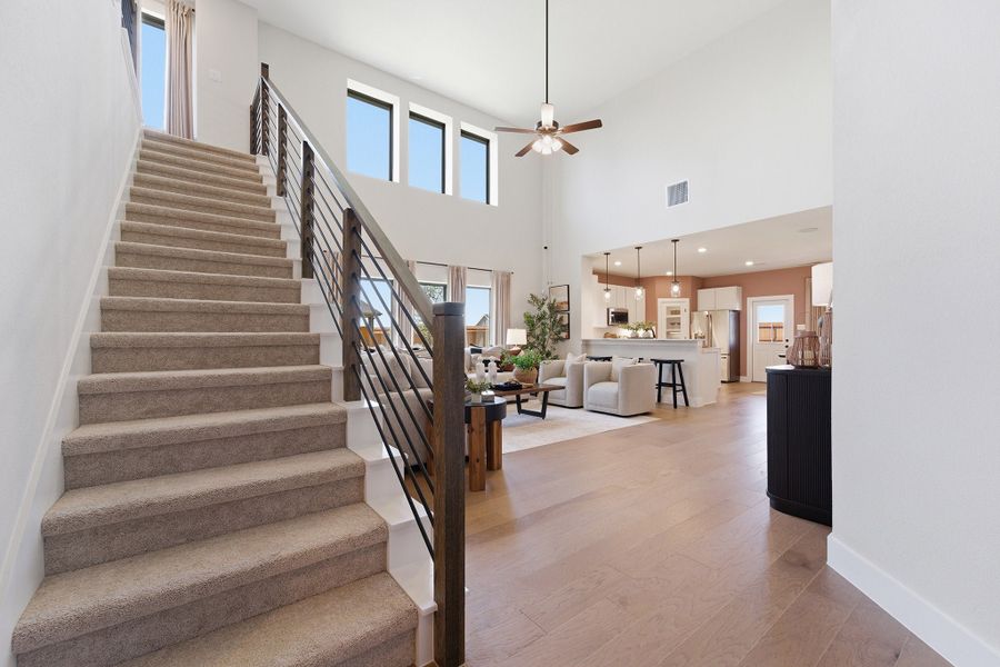 Furnished interior in a model home at Heartland in Heartland (Image 21).