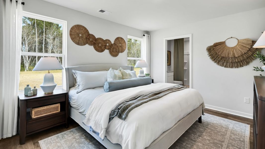 Furnished interior in a model home at Lockwood Landing in Supply (Image 16). Furnished interior in a model home at Lockwood Landing in Supply (Image 16).