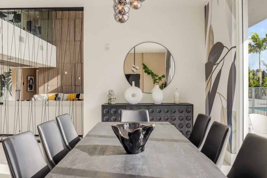 Furnished interior in a model home at Vesta at Neovita Doral in Doral (Image 9).