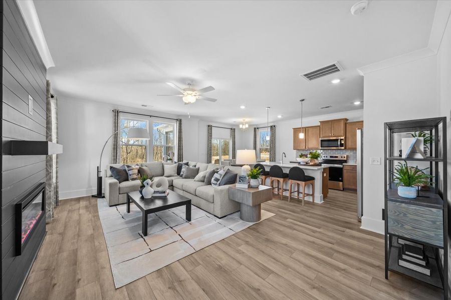 Crestfall II Great Room Crestfall II Great Room