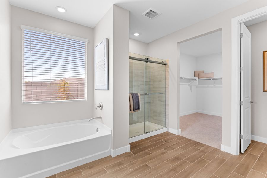 Furnished interior in a model home at Legacy Place in Glendale (Image 30).