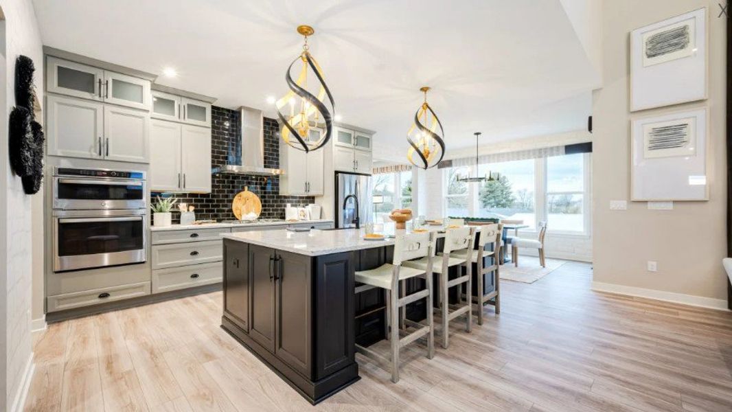 Furnished interior in a model home at Watson at Flowers Plantation in Clayton (Image 6).