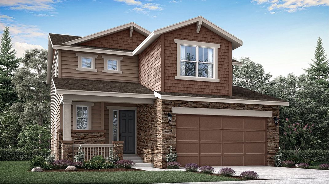 Image 6 of the Willow Bend: The Pioneer Collection community in Thornton, CO.