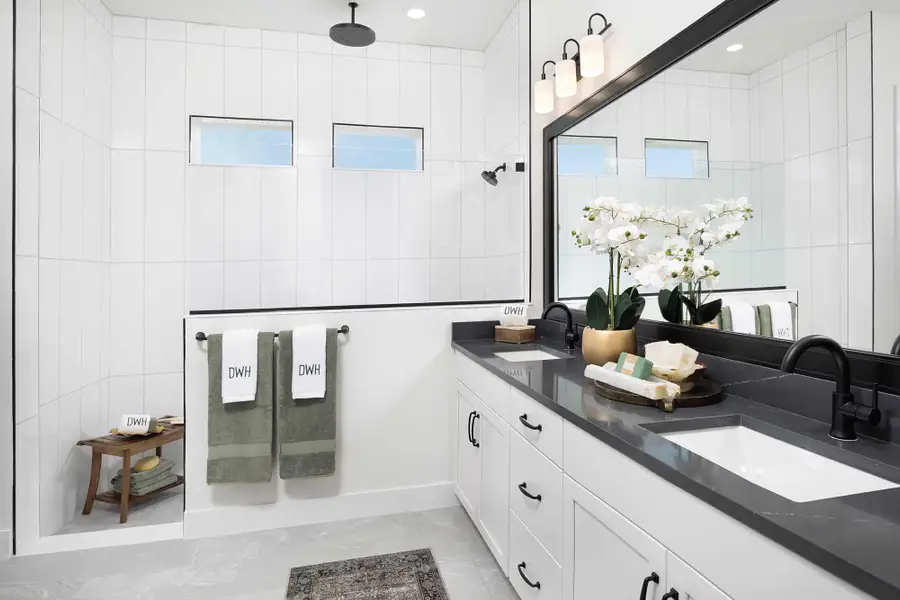 Furnished interior in a model home at Lakeview Crossing – Tradition Series in Sarasota (Image 1).