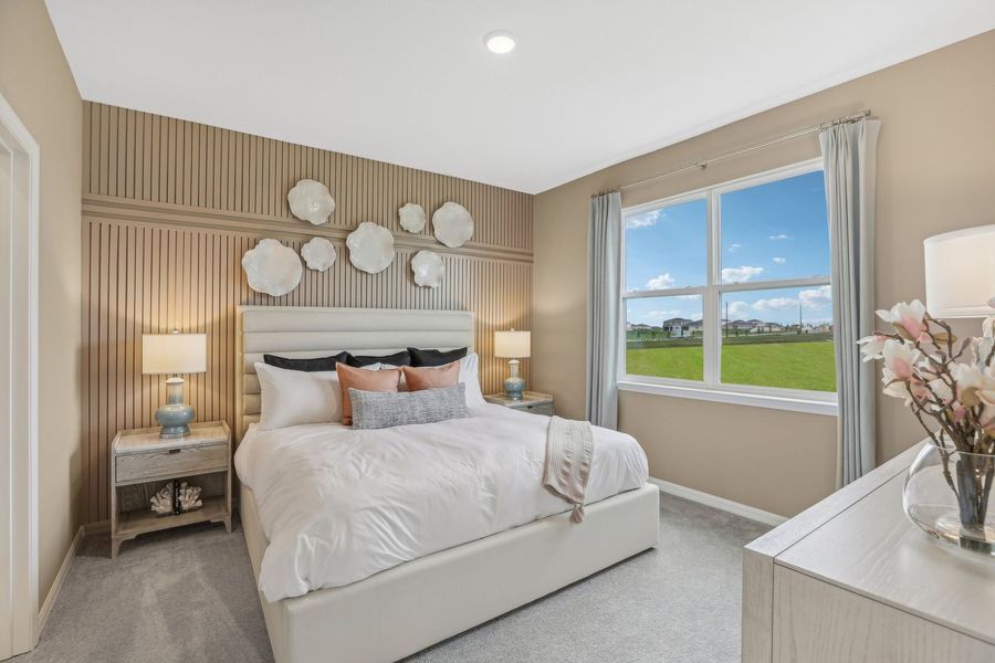 Serene and spacious primary suites Serene and spacious primary suites