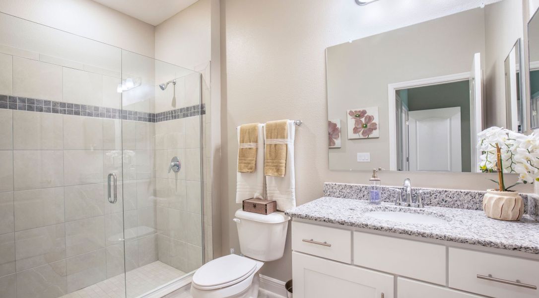 Furnished interior in a model home at Forest Cove in Lake City (Image 9).