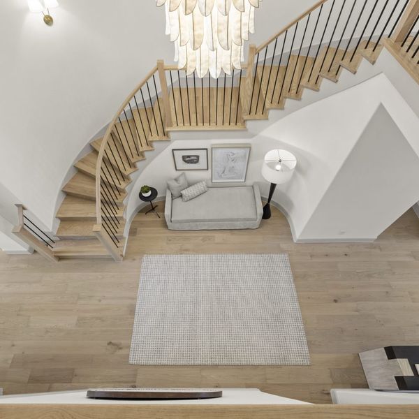 Furnished interior in a model home at StarView in Prosper (Image 7).