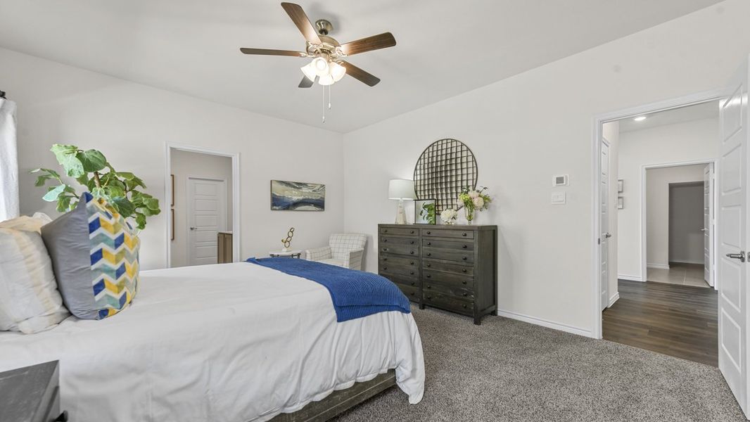 Furnished interior in a model home at Silverado in Aubrey (Image 67). Furnished interior in a model home at Silverado in Aubrey (Image 67).