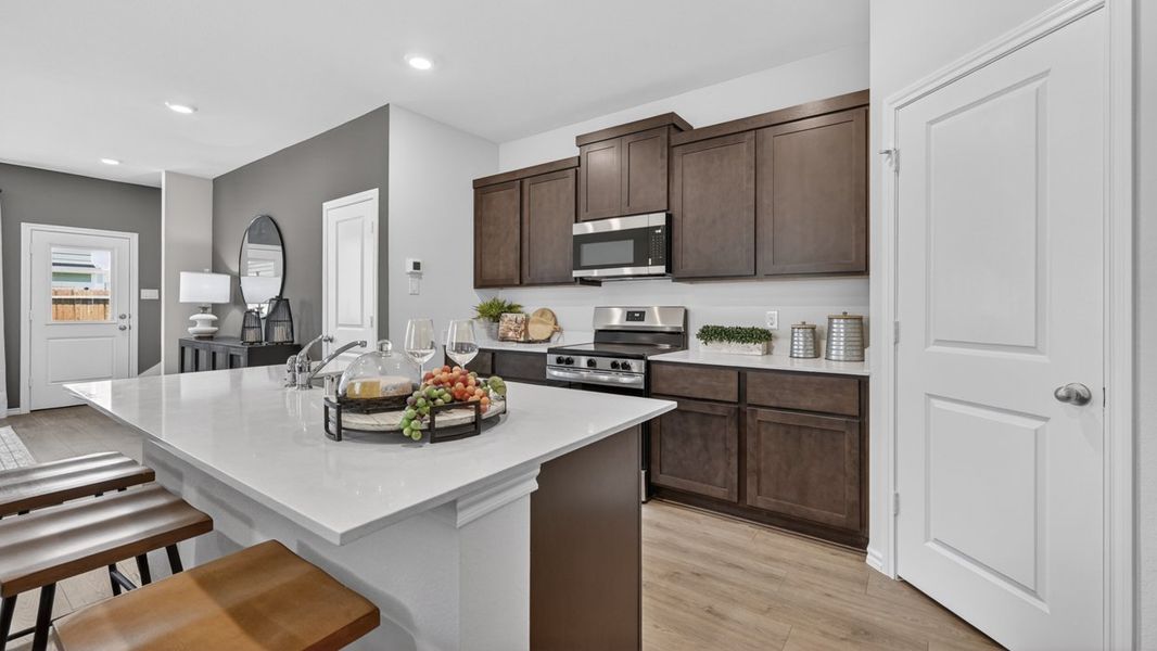 Furnished interior in a model home at Arbor Trails North in Princeton (Image 46).