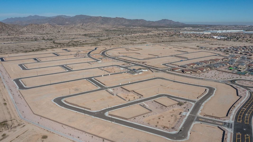 Site preparation and early development at Alta Vida at Westpark in Buckeye, AZ (Image 7).