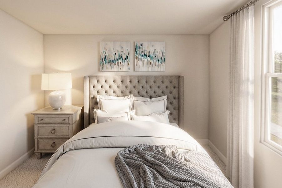Furnished interior in a model home at Dogan in Tyler (Image 7).