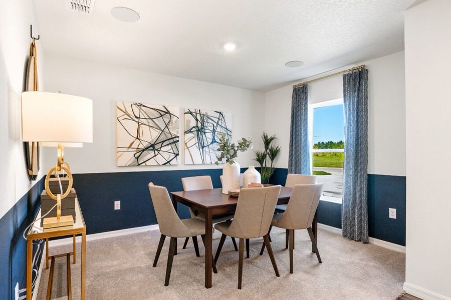 Furnished interior in a model home at Ocala in Ocala (Image 23).
