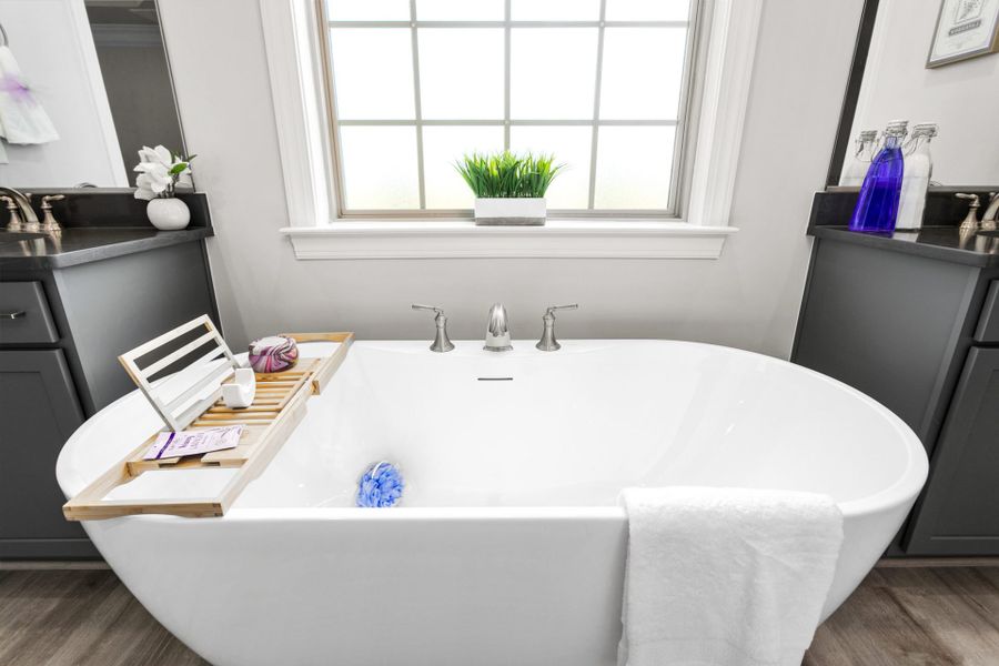 Furnished interior in a model home at Northborough in Colfax (Image 45).