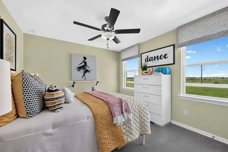 Furnished interior in a model home at Madero 50s in Haslet (Image 130). Furnished interior in a model home at Madero 50s in Haslet (Image 130).