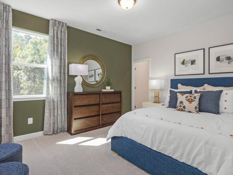 Furnished interior in a model home at Montrose in Aberdeen (Image 53).