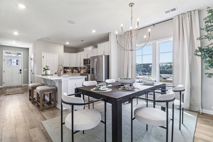 Furnished interior in a model home at Dunbar Village in Cayce (Image 7).