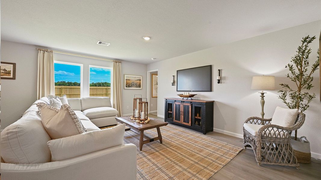 Furnished interior in a model home at Whitetail Run in Caldwell (Image 11).