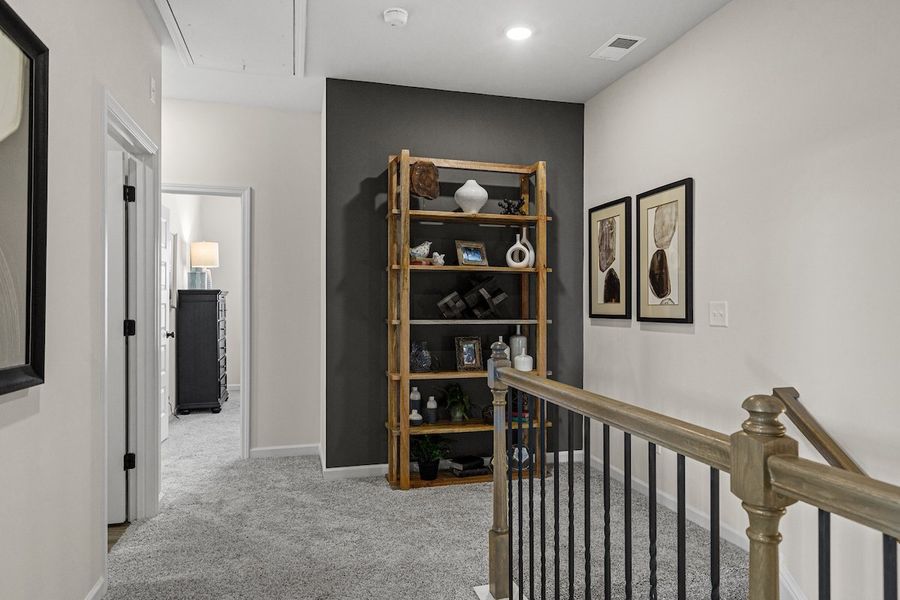 Furnished interior in a model home at Glendale Towns in Conyers (Image 50). Furnished interior in a model home at Glendale Towns in Conyers (Image 50).