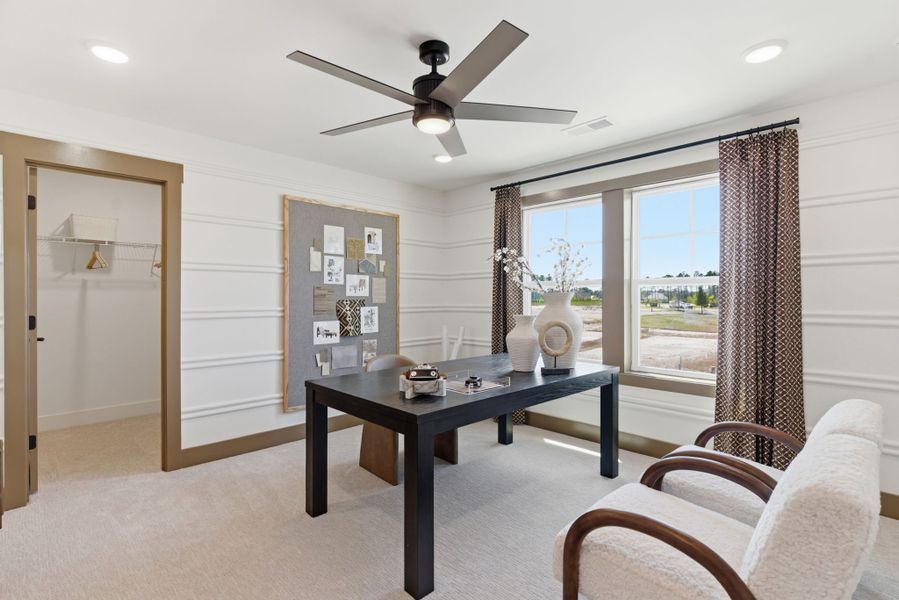 Furnished interior in a model home at Terrapin in Leland (Image 50). Furnished interior in a model home at Terrapin in Leland (Image 50).