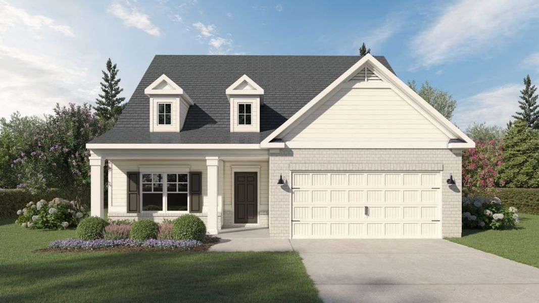 Front exterior of a home in the Pevensie Manor community, located in Powder Springs, GA (Image 10).