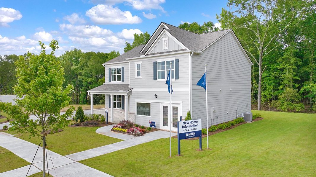 Front exterior of a home in the Braselton Village community, located in Braselton, GA (Image 5).