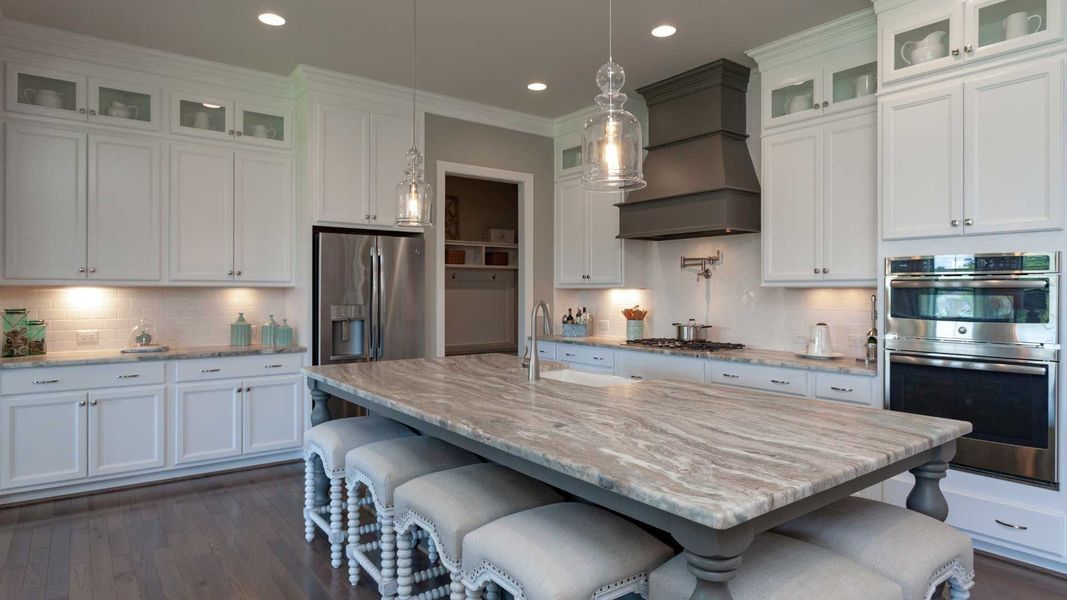 Furnished interior in a model home at The Summit at Morgan Ridge in Chapel Hill (Image 15). Furnished interior in a model home at The Summit at Morgan Ridge in Chapel Hill (Image 15).