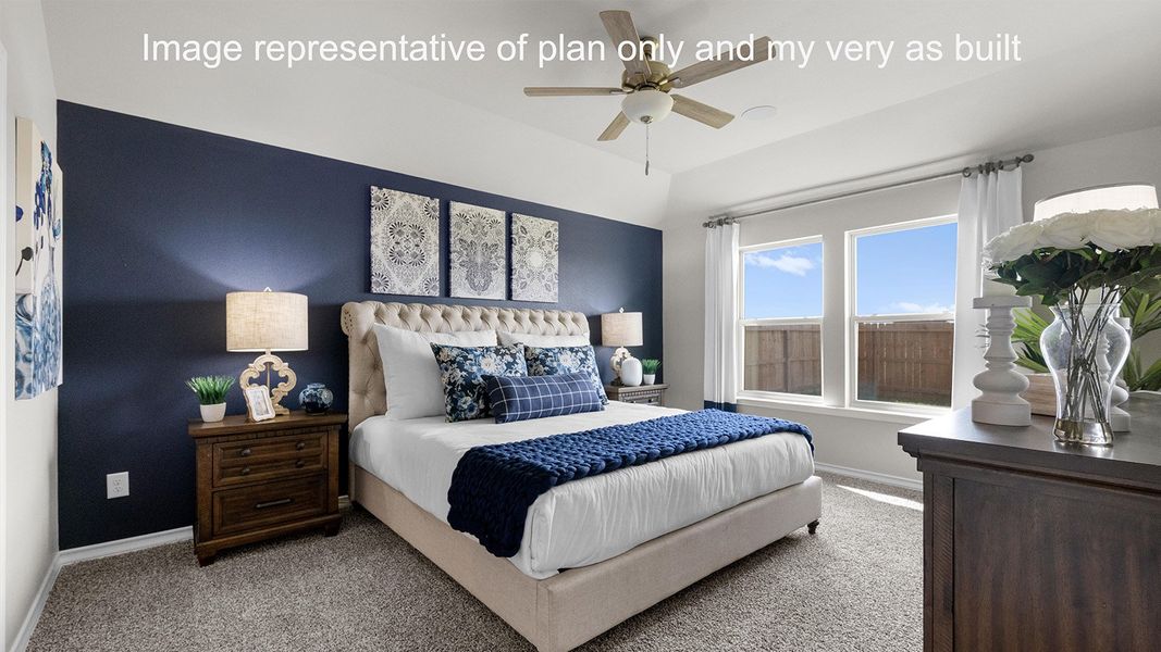 Furnished interior in a model home at Starlight Estates in Corpus Christi (Image 9).