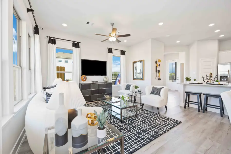Cloverdale Model Home - Family Room