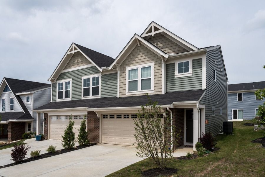 Front exterior of a home in the Windcrest Farms community, located in Louisville, KY (Image 14).