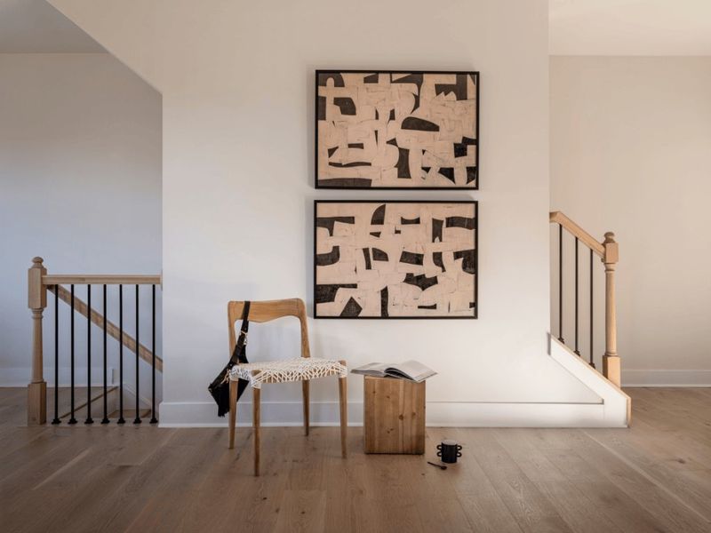 Furnished interior in a model home at Context at Oakhurst in Charlotte (Image 14).