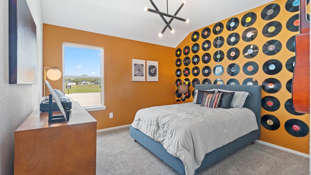 Furnished interior in a model home at Medina in Dayton (Image 19).