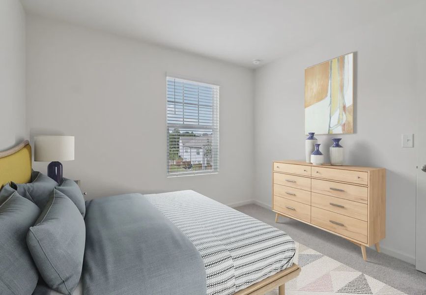 Furnished interior in a model home at Rivington Walk in Winder (Image 8).