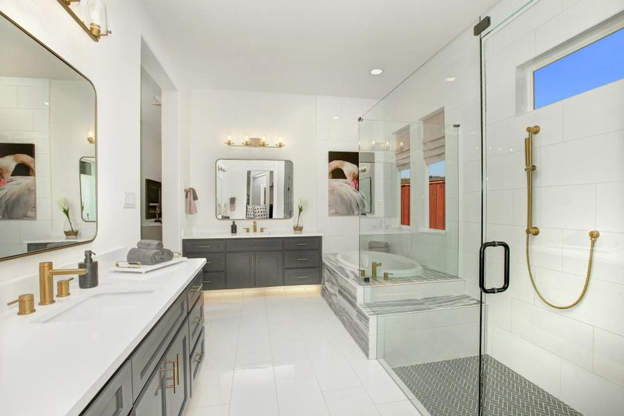 The Lauren II Primary Bath The Lauren II Primary Bath