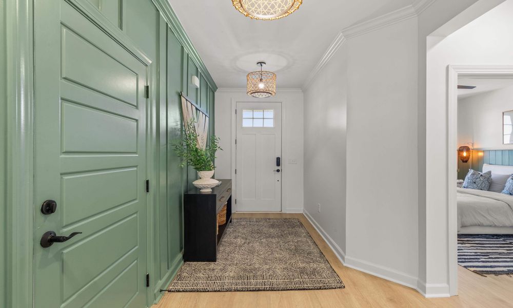 Furnished interior in a model home at Bridgewater - Shorehaven Village in Little River (Image 61).