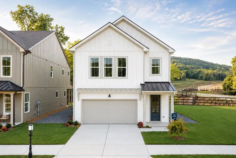 Front exterior of a home in the Chastain community, located in Ooltewah, TN (Image 5).
