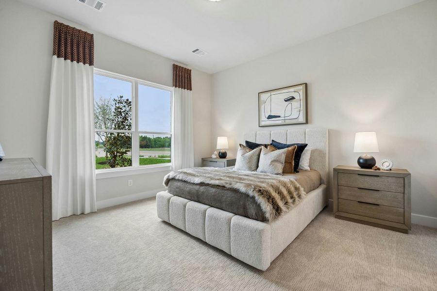 Furnished interior in a model home at Discovery Lakes in Rockwall (Image 47).