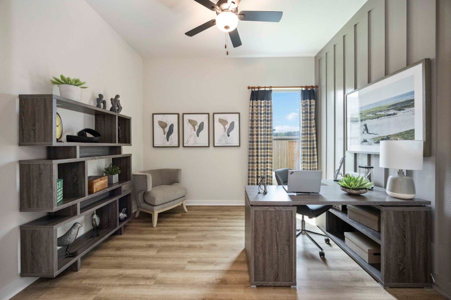 Lexington Heights Model Home - Home Office