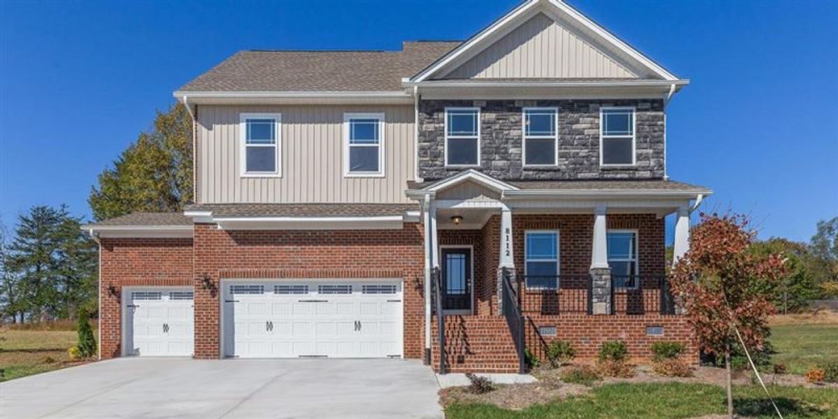 Front exterior of a home in the Northwest Meadows community, located in Stokesdale, NC (Image 18). Front exterior of a home in the Northwest Meadows community, located in Stokesdale, NC (Image 18).