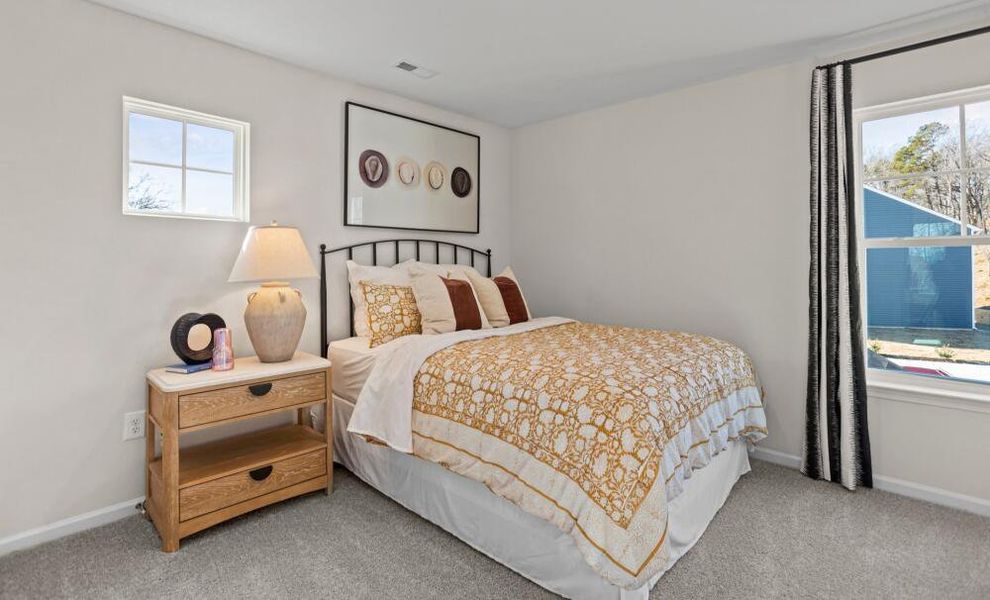 Furnished interior in a model home at Chandler Ridge in McLeansville (Image 14).